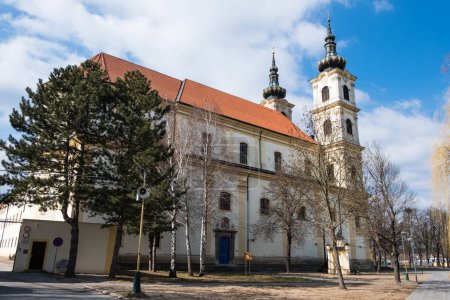 Photo for Basilica minor in Sastin-Straze, Slovak republic. Religious architecture. Famous travel destination - Royalty Free Image