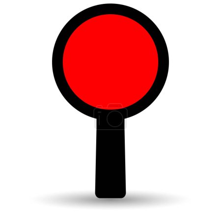 Illustration for Stop traffic sign icon isolated on a white background. - Royalty Free Image