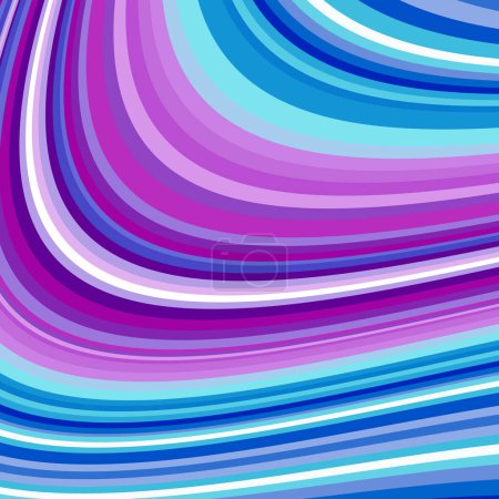 Illustration for Pastel marble background. Fluid rainbow gradient pattern vector. - Royalty Free Image
