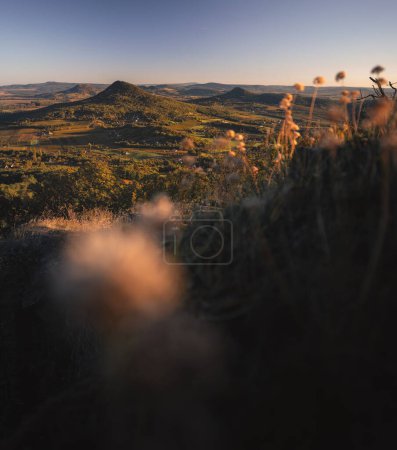 Photo for View on Balaton Uplands and its vulcanic mountains - Royalty Free Image