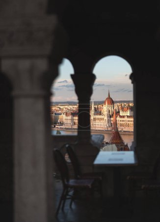 Photo for Fisherman's Bastion, Budapest in the morning - Royalty Free Image