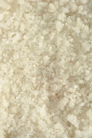 Close up of sea salt crystals