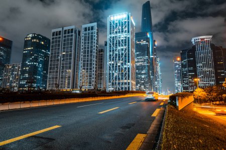 Stadtverkehr in der Stadt Shenzhen