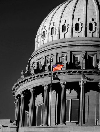Foto de Idaho State Capitol Building government dome structure legal laws - Imagen libre de derechos