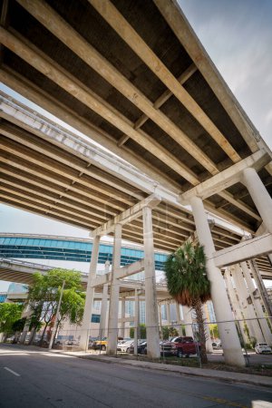Foto de Photo of bridges in Miami - Imagen libre de derechos
