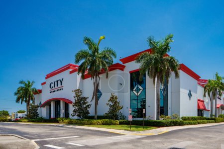 Photo for Stuart, FL, USA - July 1, 2023: City Furniture store Stuart Florida - Royalty Free Image