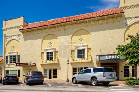 Photo for Stuart, FL, USA - July 1, 2023: Photo of the historic Lyric Theater Stuart Florida - Royalty Free Image