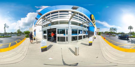 Photo for Davie, FL, USA - July 13, 2023: 360 photo of 360 photo of Best Buy electronics retailer at Tower Shops - Royalty Free Image