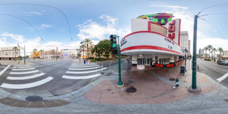 Photo for New Orleans, LA, USA - July 22, 2023: 360 equirectangular photo Joy Theater New Orleans - Royalty Free Image