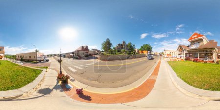 Photo for Trinidad, CO, USA - July 26, 2023: 360 photo of Mullare Murphy Funeral Home The Chappell House Trinidad Colorado - Royalty Free Image
