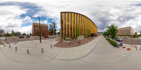 Photo for Colorado Springs, CO, USA - July 26, 2023: 360 photo of El Paso County Office of the Sheriff Colorado Springs - Royalty Free Image