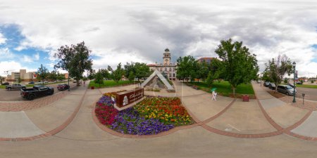 Téléchargez les photos : Colorado Springs, CO, États-Unis - juillet 26, 2023 : 360 photo de Colorado Springs Pioneers Museum - en image libre de droit