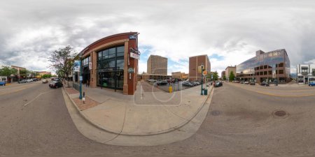 Photo for Colorado Springs, CO, USA - July 26, 2023: 360 photo of Community Banks of Colorado Springs - Royalty Free Image