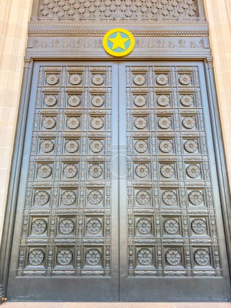 Foto de Puertas de entrada al edificio del Capitolio del Estado de Oklahoma - Imagen libre de derechos