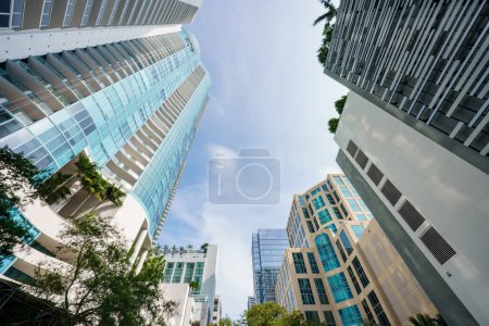 Photo for Group of towers Fort Lauderdale FL - Royalty Free Image