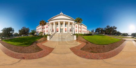 Photo for 360 equirectangular photo of the Florida State Capitol Building circa 2023, - Royalty Free Image