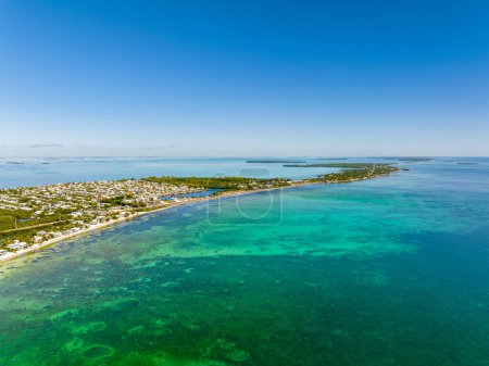 Aerial photo Florida Keys circa 2023