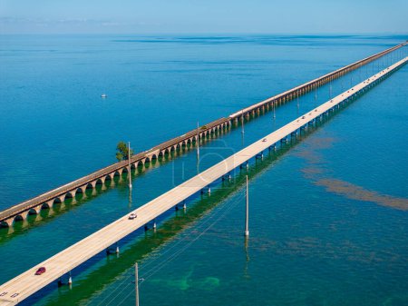 Foto de Stock foto Florida Keys Seven Mile Bridge 2023 - Imagen libre de derechos