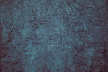 Photo for Abstract blue grey color texture background. Handmade artistic texture. Old Banner With Space For Text - Royalty Free Image