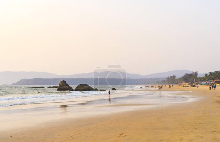 Photo for Agonda beach, South goa, India. - Royalty Free Image