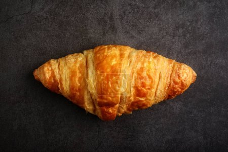 Foto de Rollo de croissant vista de ángulo alto - Imagen libre de derechos