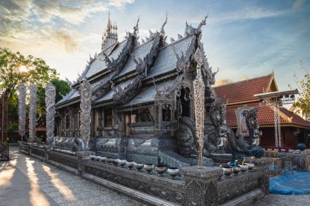 Photo for Wat si suphan, aka silver temple, in chiang mai, thailand - Royalty Free Image