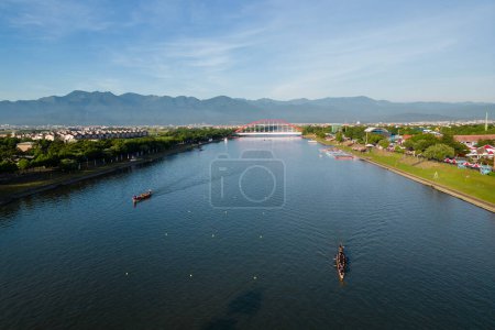 Téléchargez les photos : Parc aquatique de la rivière Dongshan à Yilan, Taiwan - en image libre de droit