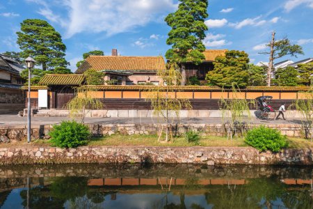 Téléchargez les photos : Paysage du quartier historique Kurashiki Bikan à Okayama, Chugoku, Japon - en image libre de droit