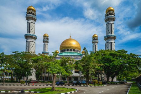 Jame Asr Hassanil Bolkiah Mosque in bandar seri begawan, brunei darussalam