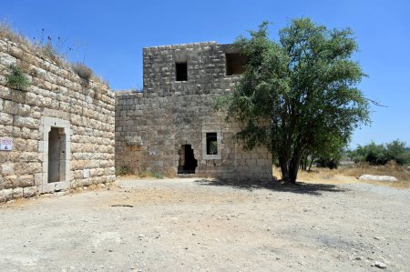 Foto de Kibbutz Harel casa de tiro con arco lugar de juicio y ejecución de Meir de Tuvia - Imagen libre de derechos