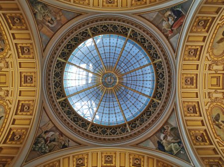 Photo for National museum prague ceiling as nice background - Royalty Free Image