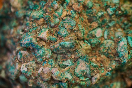 Photo for Malachite mineral texture as very nice natural background - Royalty Free Image