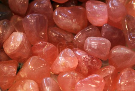 rose quartz minerals as very nice natural background