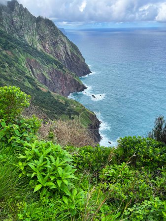 Foto de Vista del océano, Machico, Madeira Portugal - Imagen libre de derechos