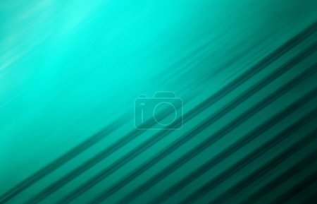 Photo for Abstract blurred blue and green line effect texture. Turquoise blur water backdrop. Motion effect illustration for your graphic design, banner, background, wallpaper or poster. 3D rendering - Royalty Free Image