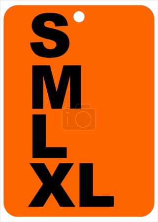Ilustración de Diseño pequeño, mediano, grande, extra grande (SMLXL) - Ilustración vectorial - Imagen libre de derechos