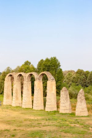 Téléchargez les photos : Acqui Terme Aqueduc romain, Piémont, Italie - en image libre de droit
