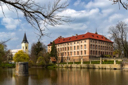 Libochovice Palace in Czech Republic