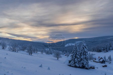 Téléchargez les photos : Paysage avec Mala Upa, Parc national Krkonose, Bohême orientale, République tchèque - en image libre de droit