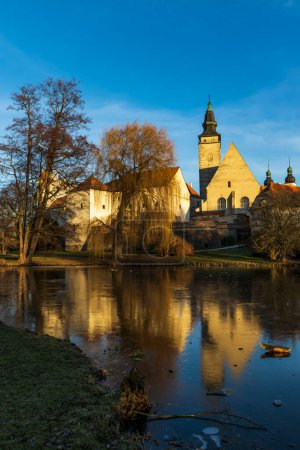 Téléchargez les photos : Telc, patrimoine mondial de l'Unesco, Moravie du Sud, République tchèque. - en image libre de droit