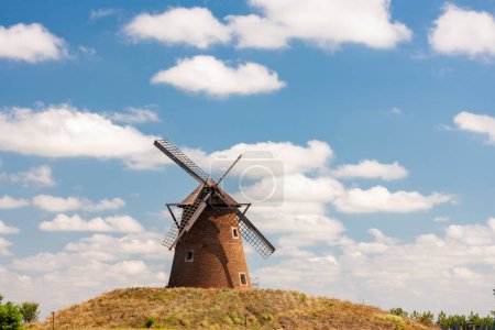 Foto de Molino de viento de Bagimajor, Bagimajor, Kengyel, Hungría - Imagen libre de derechos