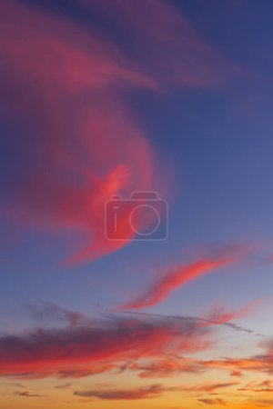 Photo for Beautiful sky with cloud before sunset - Royalty Free Image