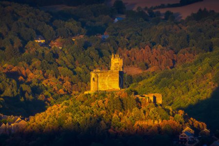 Foto de Chateau de Najac, Aveyron, sur de Francia - Imagen libre de derechos