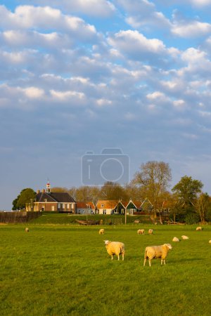 Photo for Former island of Schokland, UNESCO World Heritage Site, Netherlands - Royalty Free Image