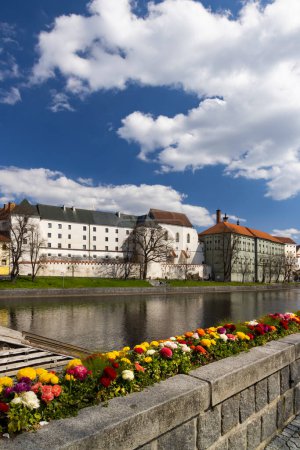 Téléchargez les photos : Vieille ville historique de Pisek, Bohême du Sud, République tchèque - en image libre de droit