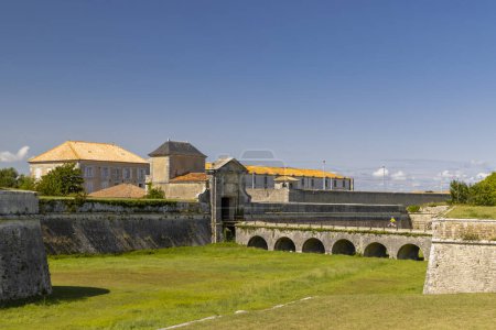 Téléchargez les photos : Citadel of Saint Martin on Ile de Re, Charente-Maritime, France - en image libre de droit