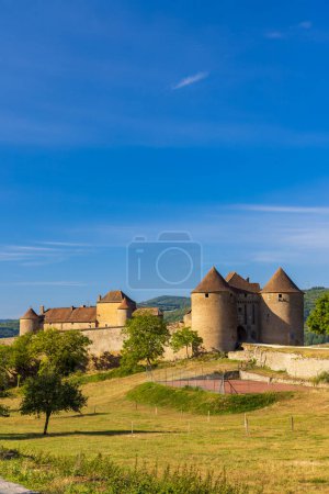 Téléchargez les photos : Château de Berze-le-Chatel, département de Saone-et-Loire, Bourgogne, France - en image libre de droit