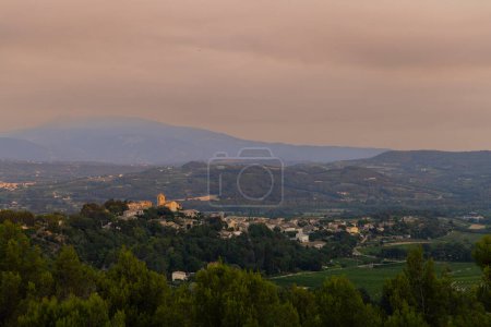 Photo for Village Vinsobres in Drome Department, France - Royalty Free Image