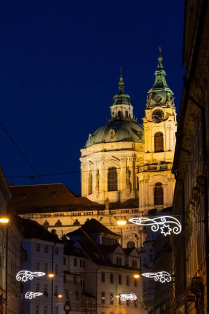 Téléchargez les photos : Church of Saint Nicolas, Prague, Czech Republic - en image libre de droit