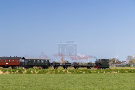 Foto de Locomotora de vapor, Hoorn - Medemblik, Noord Holland, Países Bajos - Imagen libre de derechos